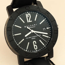 Bvlgari Black Bvlgari Via dei Condotti 10 Roma Automatic 40mm Watch