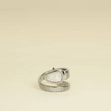 Bvlgari Stainless Steel Serpenti Tubogas Single Spiral Quartz Movment 35mm Watch