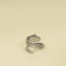 Bvlgari Stainless Steel Serpenti Tubogas Single Spiral Quartz Movment 35mm Watch