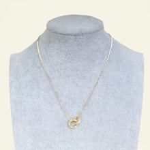 Cartier 18K Yellow Gold Diamond Love Pendant, Half-Paved Necklace