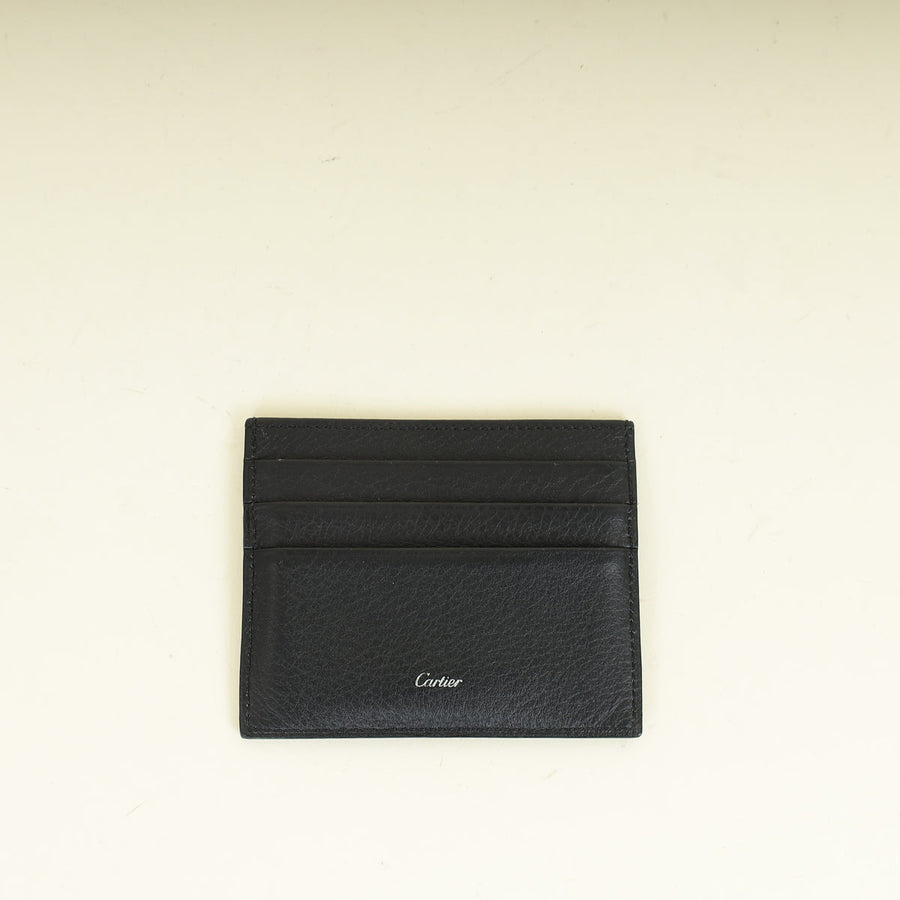 Cartier Black Card Holder
