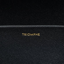 Celine Black Claude Triomphe Shoulder Bag