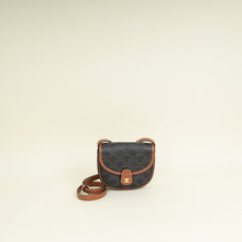 Celine Brown Triomphe Mini Besace Bag