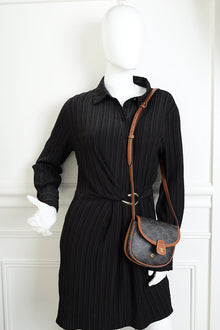 Celine Brown Triomphe Mini Besace Bag
