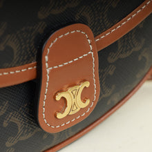 Celine Brown Triomphe Mini Besace Bag