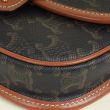 Celine Brown Triomphe Mini Besace Bag