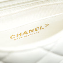 Chanel White Casino Chips Mini Square Flap Shoulder Bag