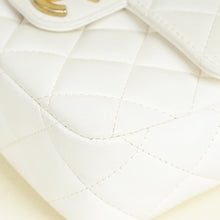 Chanel White Casino Chips Mini Square Flap Shoulder Bag