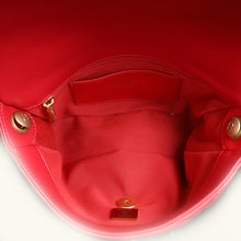 Chanel Red Coco Love Flap SHoulder Bag