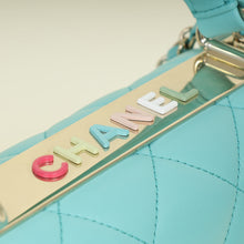 Chanel Tiffany Blue Trendy Flap Shoulder Bag