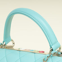 Chanel Tiffany Blue Trendy Flap Shoulder Bag
