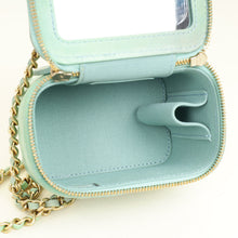 Chanel Bicolor Ombre Mini Chain Vanity Top Handle Bag
