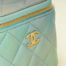 Chanel Bicolor Ombre Mini Chain Vanity Top Handle Bag