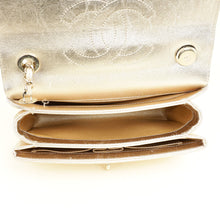 Chanel Metallic Gold Trendy Flap Shoulder Bag