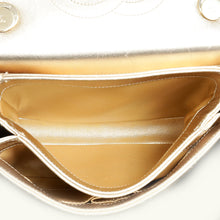 Chanel Metallic Gold Trendy Flap Shoulder Bag