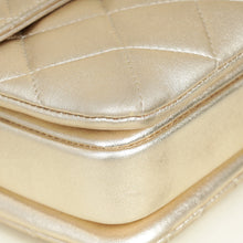 Chanel Metallic Gold Trendy Flap Shoulder Bag