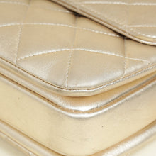Chanel Metallic Gold Trendy Flap Shoulder Bag