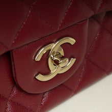 Chanel Burgundy Classic Double Flap Maxi Bag