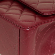 Chanel Burgundy Classic Double Flap Maxi Bag
