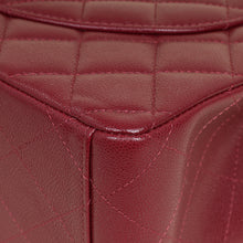 Chanel Burgundy Classic Double Flap Maxi Bag