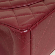 Chanel Burgundy Classic Double Flap Maxi Bag