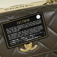 Chanel Olive CC Trendy Top Handle Bag
