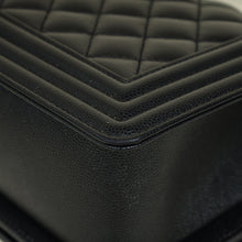 Chanel Black Le Boy Flap Medium Shoulder Bag