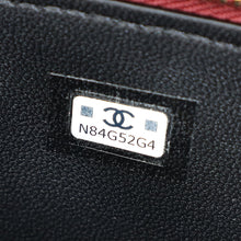 Chanel Burgundy CC Quilted Zip Pouch