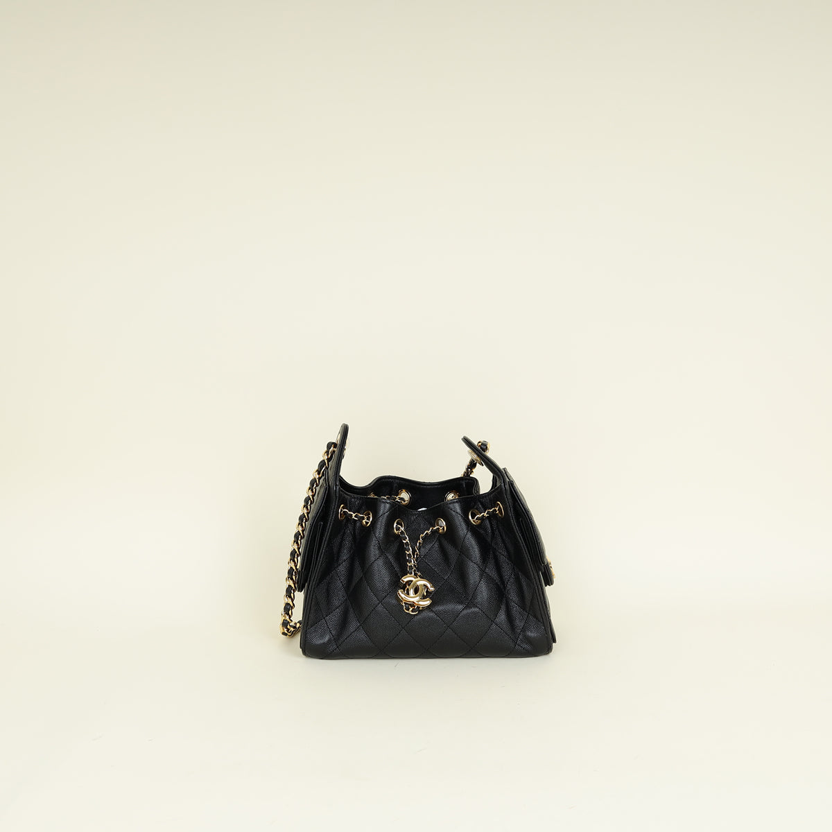 Chanel Black CC Chanel 25 Mini Handbag