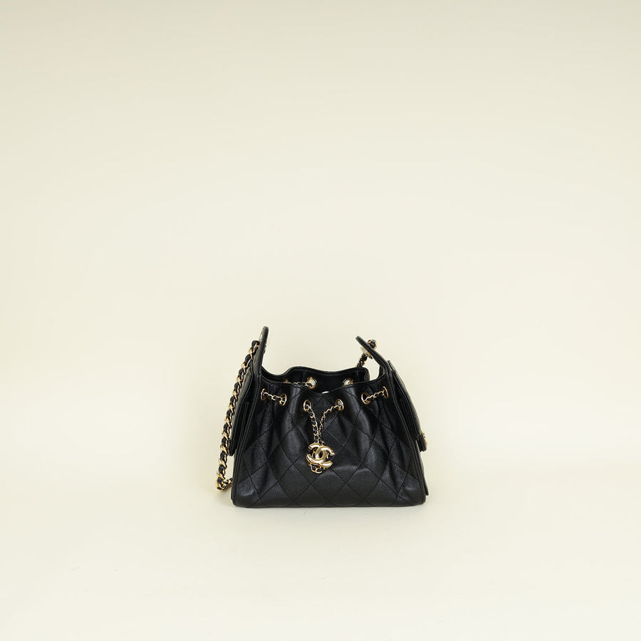 Chanel Black CC Chanel 25 Mini Handbag