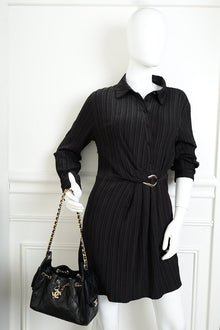 Chanel Black CC Chanel 25 Mini Handbag