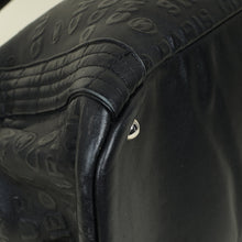 Chanel Black Rue Cambon Embossed Unlimited Bowling Bag