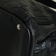 Chanel Black Rue Cambon Embossed Unlimited Bowling Bag
