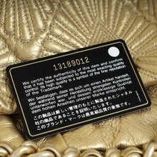 Chanel Gold Embroidered Ca D’Oro Tote Bag