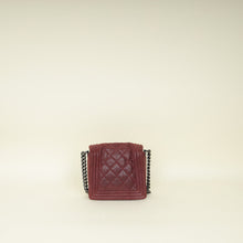 Chanel Burgundy Square Le Boy Shoulder Bag