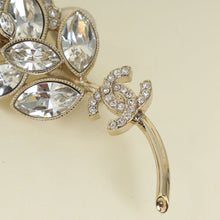 Chanel Gold CC Crystal Leaf 1 Pcs Ear Cuff