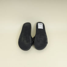 Chanel Navy Mule Pool Slide Sandals 39