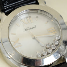 Chopard Stainless Steel Diamond MOP Montre Happy Sport Quartz 36mm Watch