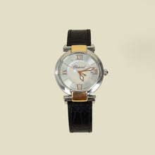 Chopard Stainless Steel Rose Gold MOP Imperiale Ladies Quartz 36mm Watch