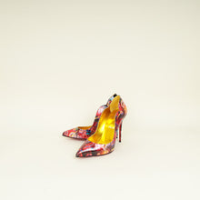 Christian Louboutin Red Multicolor Hot Chick Illusion 100 Pumps 39