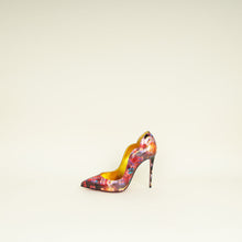 Christian Louboutin Red Multicolor Hot Chick Illusion 100 Pumps 39