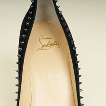Christian Louboutin Black Studded Anjalina 85 Pumps 39
