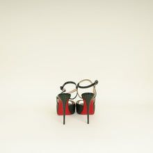 Christian Louboutin Dark Green Croco Embossed Jenlove Alta 120 Pumps 39.5