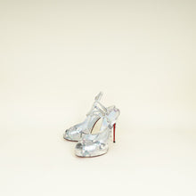 Christian Louboutin Gray Python Jenlove Alta 120 Pumps 39