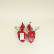 Christian Louboutin Gray Python Jenlove Alta 120 Pumps 39