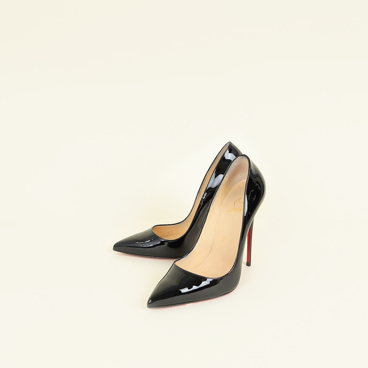 Christian Louboutin Black So Kate 120 Pumps 37.5