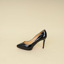 Christian Louboutin Black Pigalle Plato 100 Pump 37.5