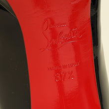 Christian Louboutin Black Pigalle Plato 100 Pump 37.5