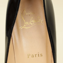 Christian Louboutin Black Pigalle Plato 100 Pump 37.5