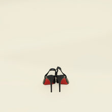 Christian Louboutin Black Lamb Sporty Kate 85 Sling 35